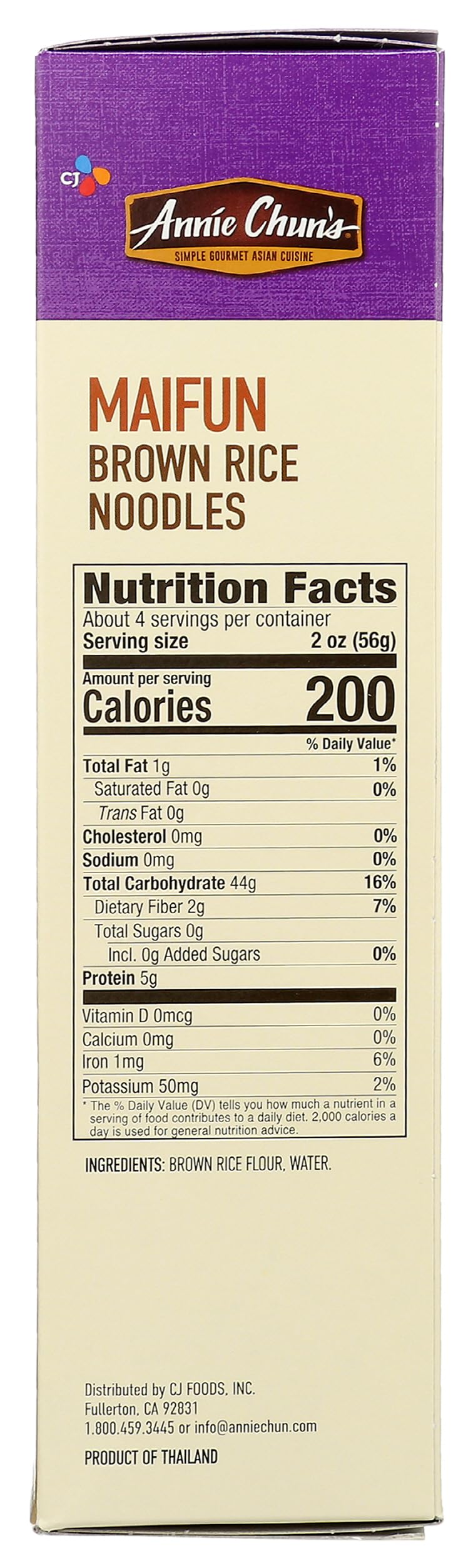 Annie Chuns Noodle Brown Rice Maifun, 8 oz