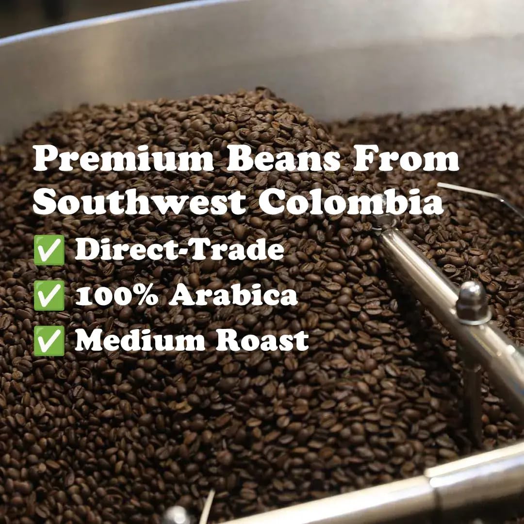 Roasty Buds Banana Split Ground Coffee 12oz | Flavored Dessert Coffee | Bold Roast | Gluten-Free, Non-GMO, No Sugar, Dairy, Soy, or Egg | Premium