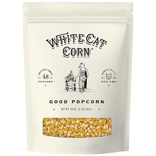 White Cat Corn 48oz Bag