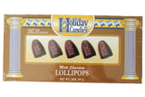 Holiday Candies Milk Chocolate Lollipops Lollycones Kosher For Passover