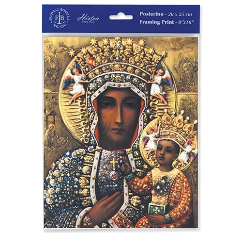 Our Lady of Czestochowa 8"x10" Italian Prints, 3-Count Value Pack