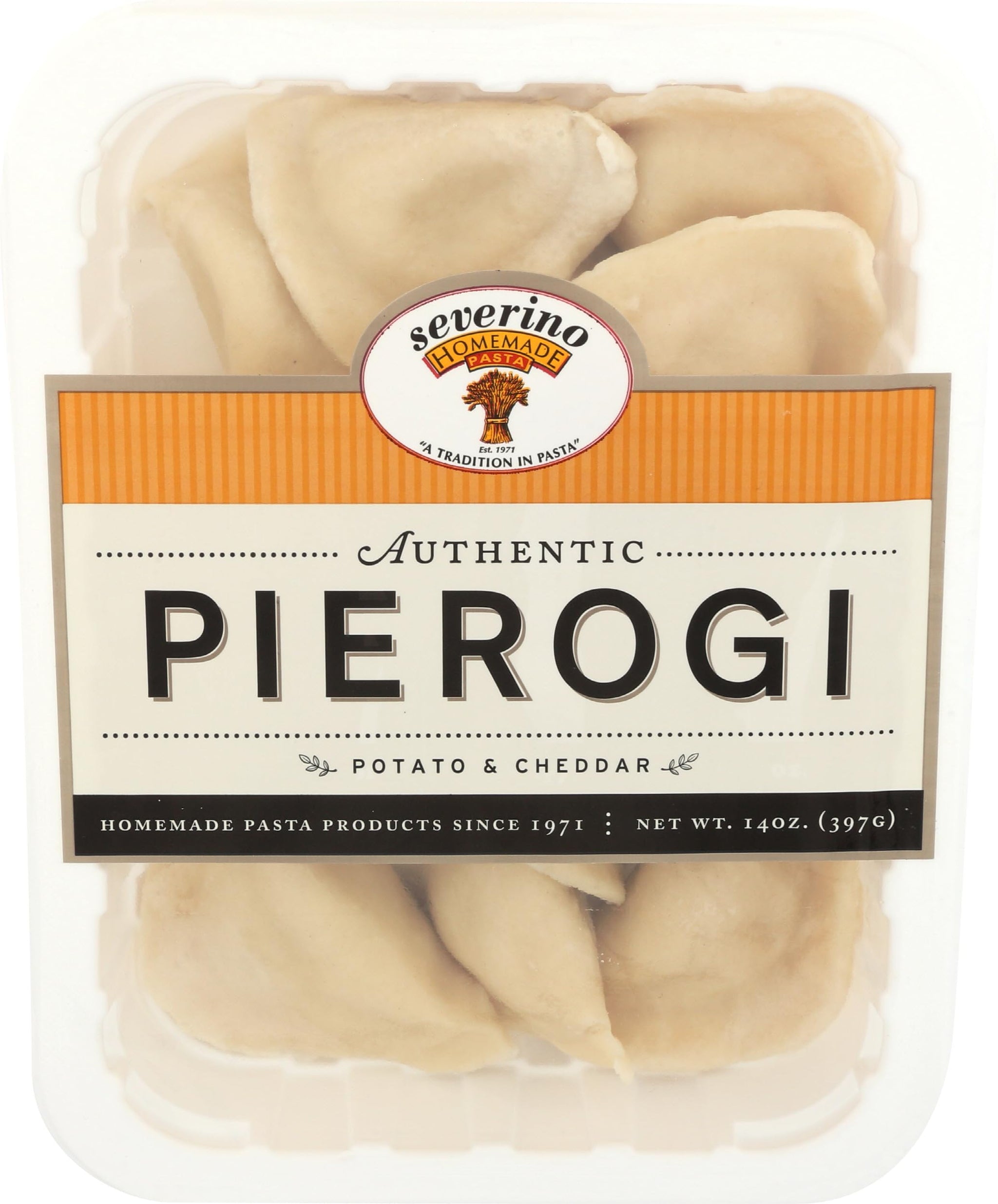 Severino, Pierogi Potato Cheddar, 14 Ounce