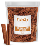 Cinnamon Sticks, 2lb Pack of Cinnamon Sticks Bulk, Ideal for Homemade Recipes and Natural Remedies, Long Lasting Sticks Whole for Professional Chefs