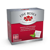 Five Roses Ceylon - 100 Tagless Teabags, (Pack of 3)