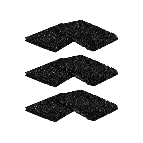 Nispira Activated Charcoal Odor Filter Refills Deodorizers Compatible with Simplehuman Filter Case Trash Cans, 6 Packs
