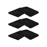 Nispira Activated Charcoal Odor Filter Refills Deodorizers Compatible with Simplehuman Filter Case Trash Cans, 6 Packs
