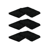 Nispira Activated Charcoal Odor Filter Refills Deodorizers Compatible with Simplehuman Filter Case Trash Cans, 6 Packs