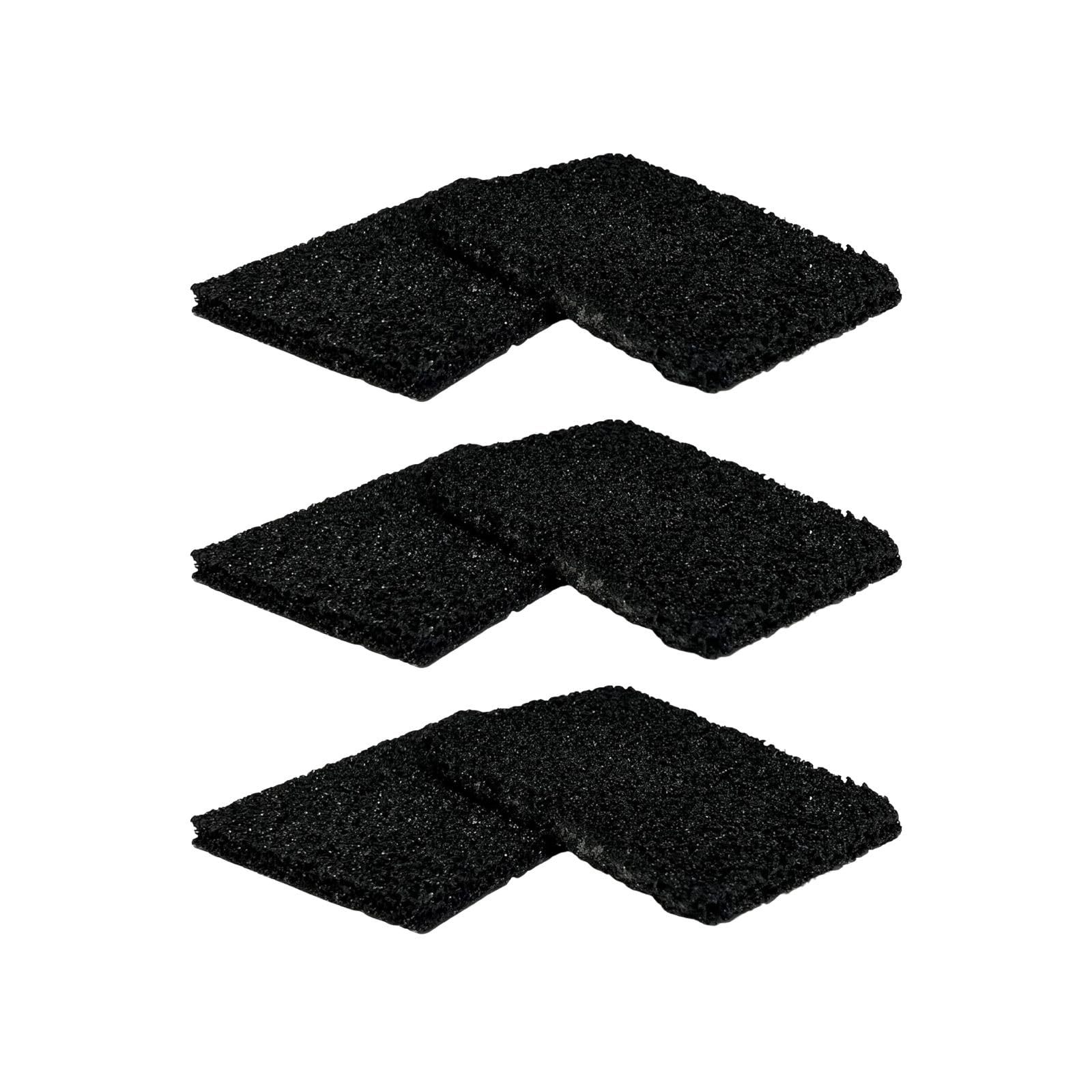 Nispira Activated Charcoal Odor Filter Refills Deodorizers Compatible with Simplehuman Filter Case Trash Cans, 6 Packs