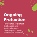 Good Salt Pet Bird Feeder & Bird House Protectant Spray, Natural Bird-Friendly Formula to Reduce Buildup & Extend Time Between Cleanings, 32 Ounce