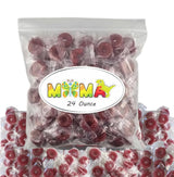 Bulk Cherry Individually Wrapped Hard Candy - 1.5lbs -Made from Life Savers Candy- Repackaged by Mima Mima - Mothers Day Candy, Basket Stuffers