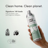Dirty Labs | Signature Scent Bio-Liquid Laundry Detergent 80 Loads (21.6 fl oz) Hyper-Concentrated High Efficiency & Standard Machine Washing