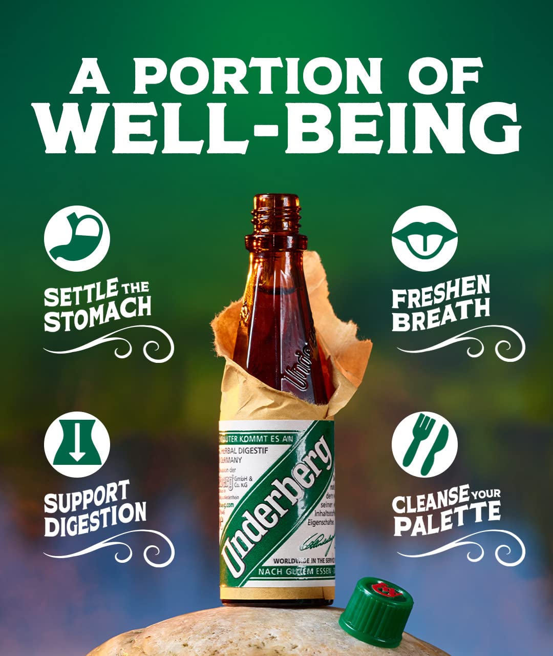 Underberg Bitter Herb 3pk