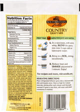 Southeastern Mills Country Gravy Mix 4.5 oz. Packets (3 Pack)