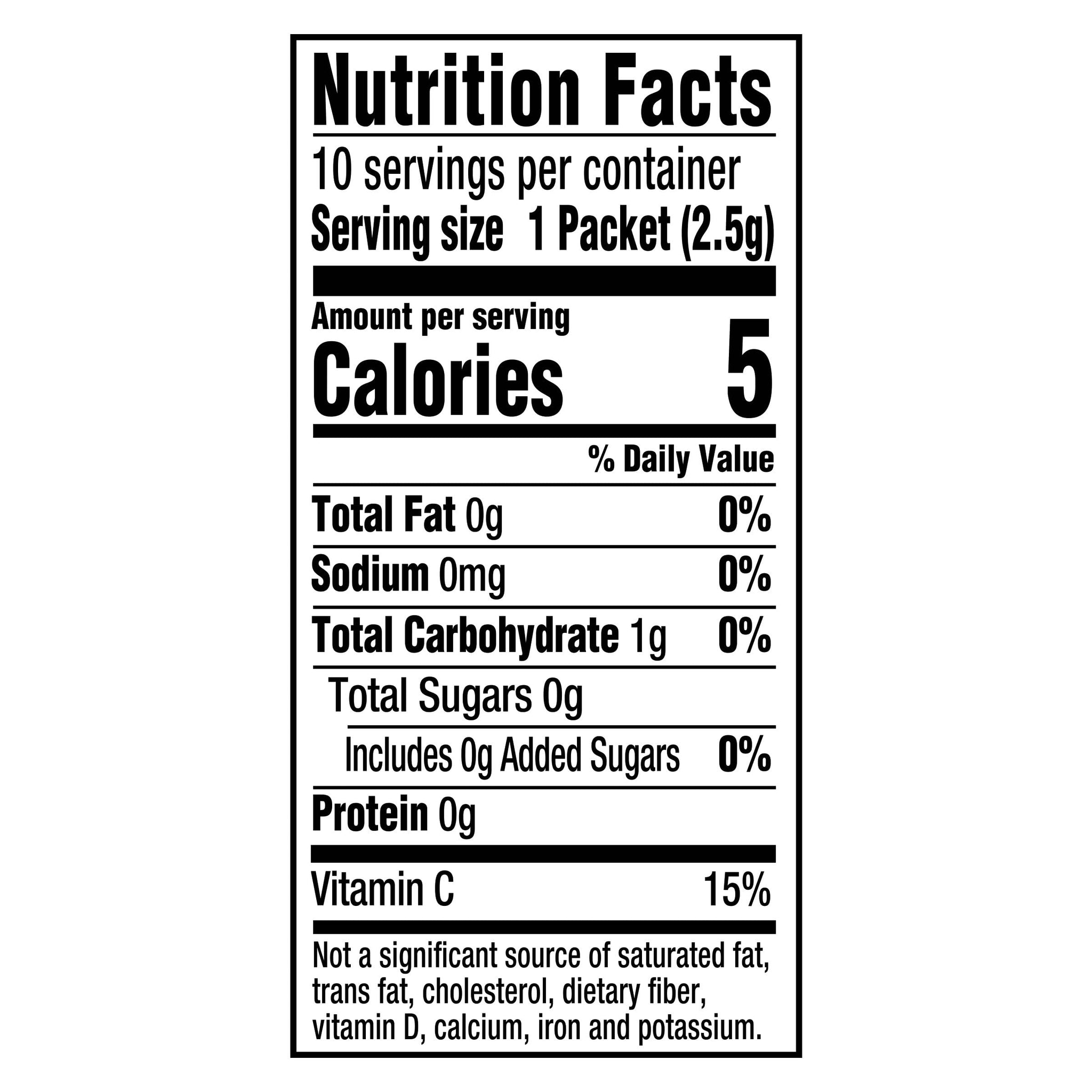 Crystal Light Drink Mix, 10 Packets, for Convenient On-the-Go Flavorful Hydration, Naturally flavored with other natural flavor Peach Mango Green Tea