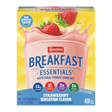 Carnation Breakfast Essentials Complete Nutritional Drink Strawberry 1.26 oz. Packet 60 Ct