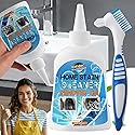 Mold Stain Remover Gel, Washing Machine Gasket Cleaner for Front Loader Washer Rubber Seal Home Stain Removal Gel for Grout, Caulk, Refrigerator
