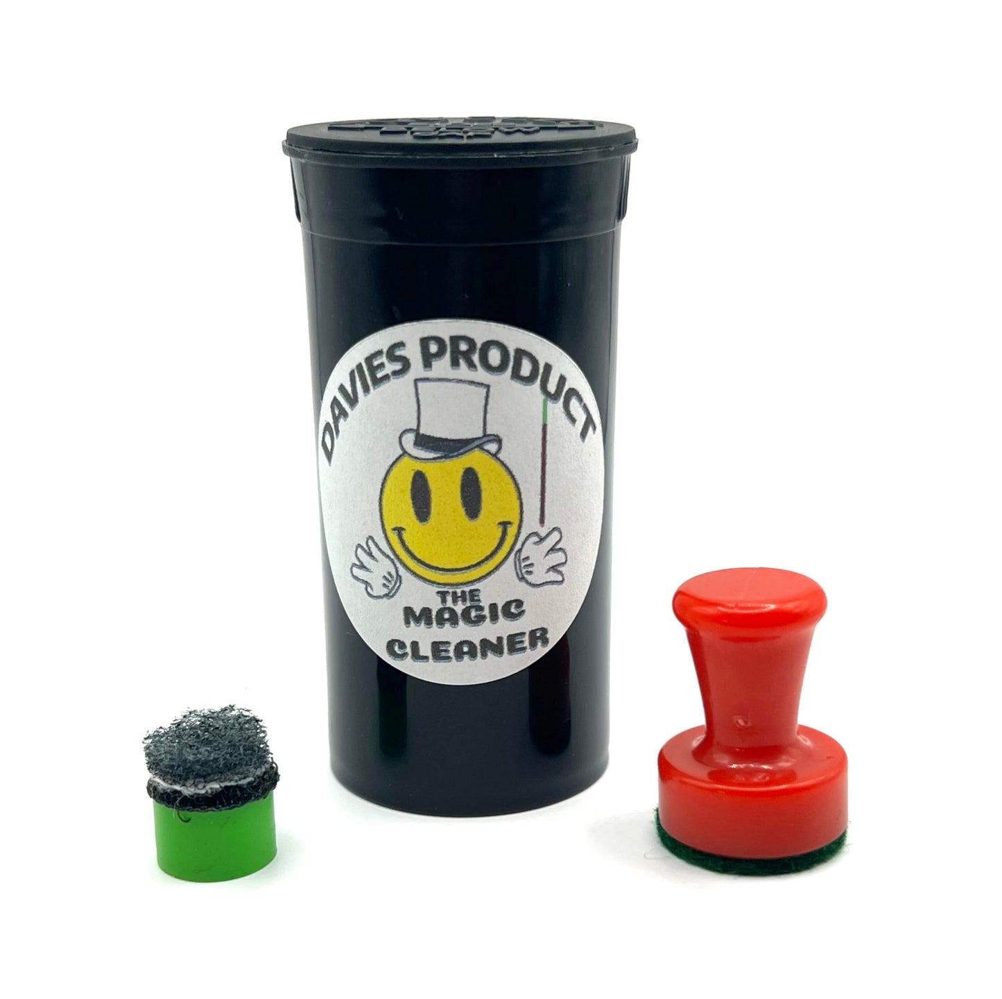 Davies Product: THE MAGIC CLEANER - The Magnetic Glass Cleaner for All Glass Devices, Water Pipes, Glass Pipes, and Unique Glasses - Reusable Scrubber