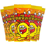 Minecook Funny Popping Dalgona Crunch Candy Coffee Toppings - Sweet, Smooth & Fizzy Pop Sensation - Party & Halloween Treats - Individually Wrapped
