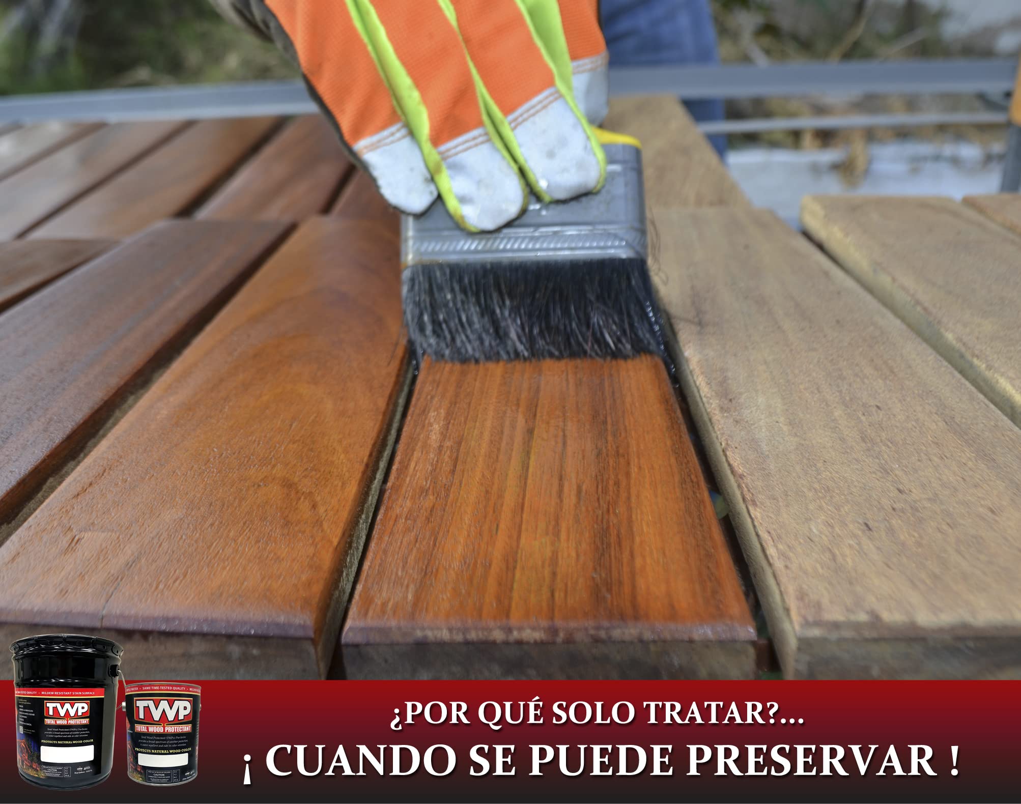 AMTECO TWP-115-5 5 Gallon Honeytone Extention Stain