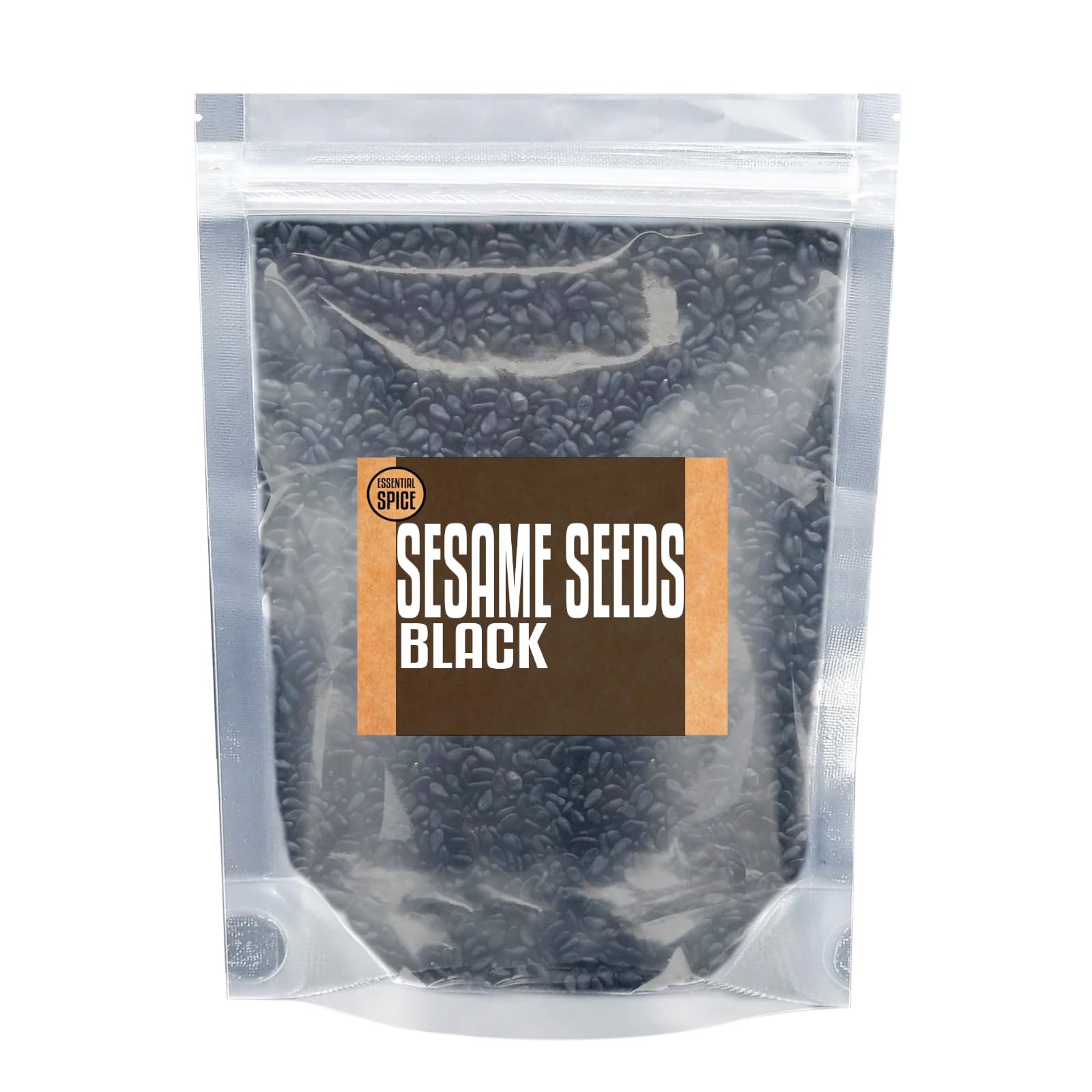 Essential Spice Black Sesame Seeds, 4 oz - Nutty, Bold Flavor with Crunchy Texture - Perfect for Asian Cuisine, Baking, Sushi, Salads & Garnishing