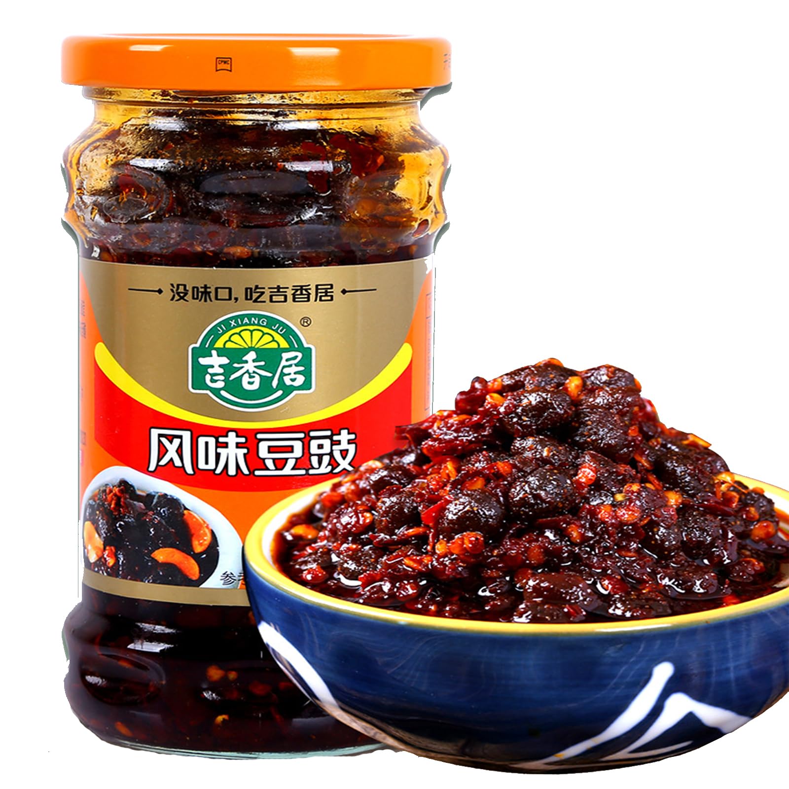 Spicy Fermented Black Bean Sauce, 9.8oz - Rich Umami Condiment for Stir-Fries, Marinades & Dipping