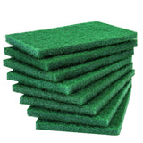 8PCS Scouring Pad - Premium Heavy Duty Scrub Pads, Reusable Household Green Dish Scrubber, Multipurpose Scour pad - for Kitchen Scrubber & Metal