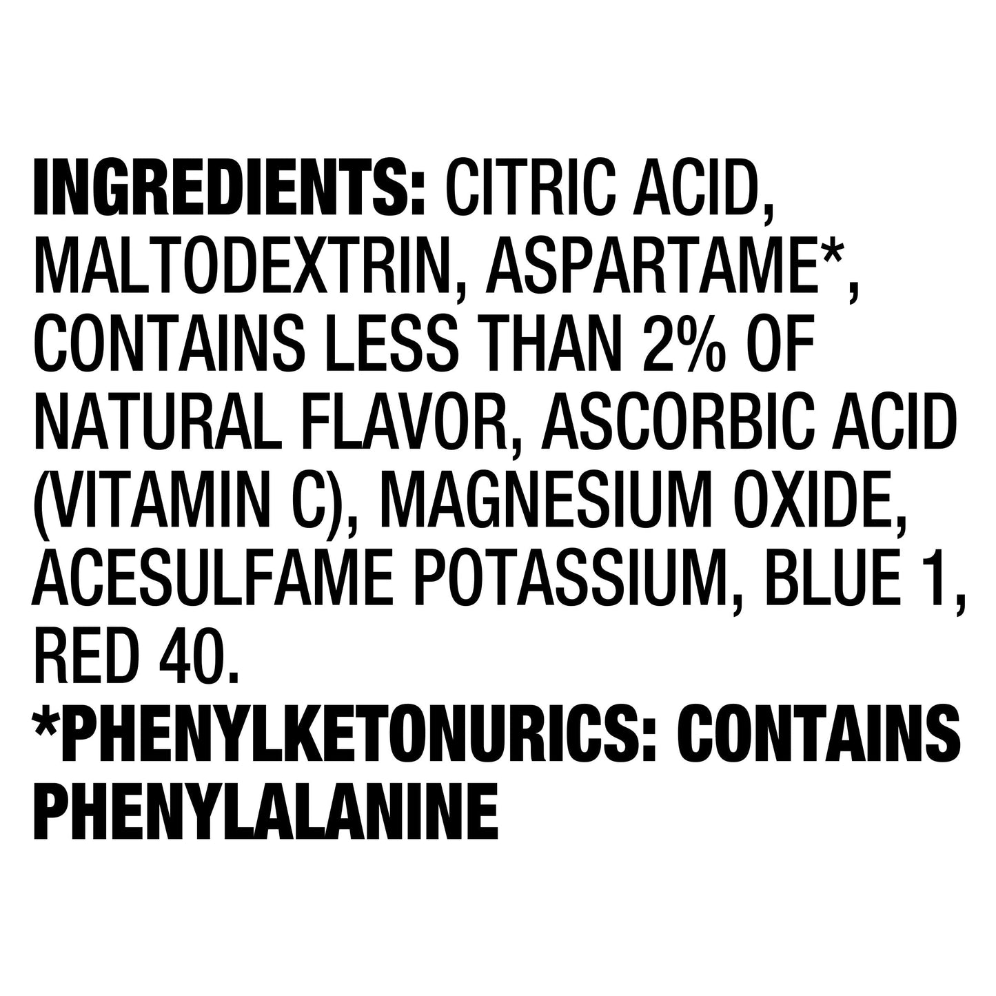 Crystal Light Drink Mix, 5 Pitcher Packets, for Flavorful Hydration and Shareable Refreshment, Cherry Pomegranate, flavored with other natural flavor