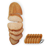 Yez! Artisan Golden Flax Keto Bread - Clean Keto, Paleo, Vegan - Lectin Free, Low carb, Gluten free, Wheat free, Grain free, Soy free, Diabetic