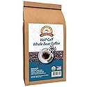 Alex's Low Acid Organic Coffee 5lb Bag - Half Caff Whole Bean