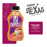 Taco Bell - Lavinia Essentials Bundle: 6-Pack of Chipotle Creamy Sauce, 12oz Squeezable Plastic Bottle + 1 Utility Prop