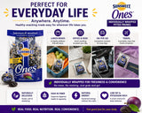 Sunsweet Ones Individual Pitted Prunes - 2 PACKS (12 oz each) of Individually Wrapped Dried Prunes PLUS Our Prune Recipe E-Book (Downloadable)