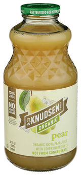 R.W. Knudsen Family Organic Pear Juice, 32 Ounces