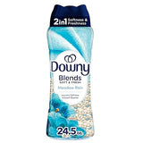 Downy Blends In Wash Laundry Scent Booster Beads, Meadow Rain Scent, 24.5 OZ, Fabric Softener Beads And Freshness