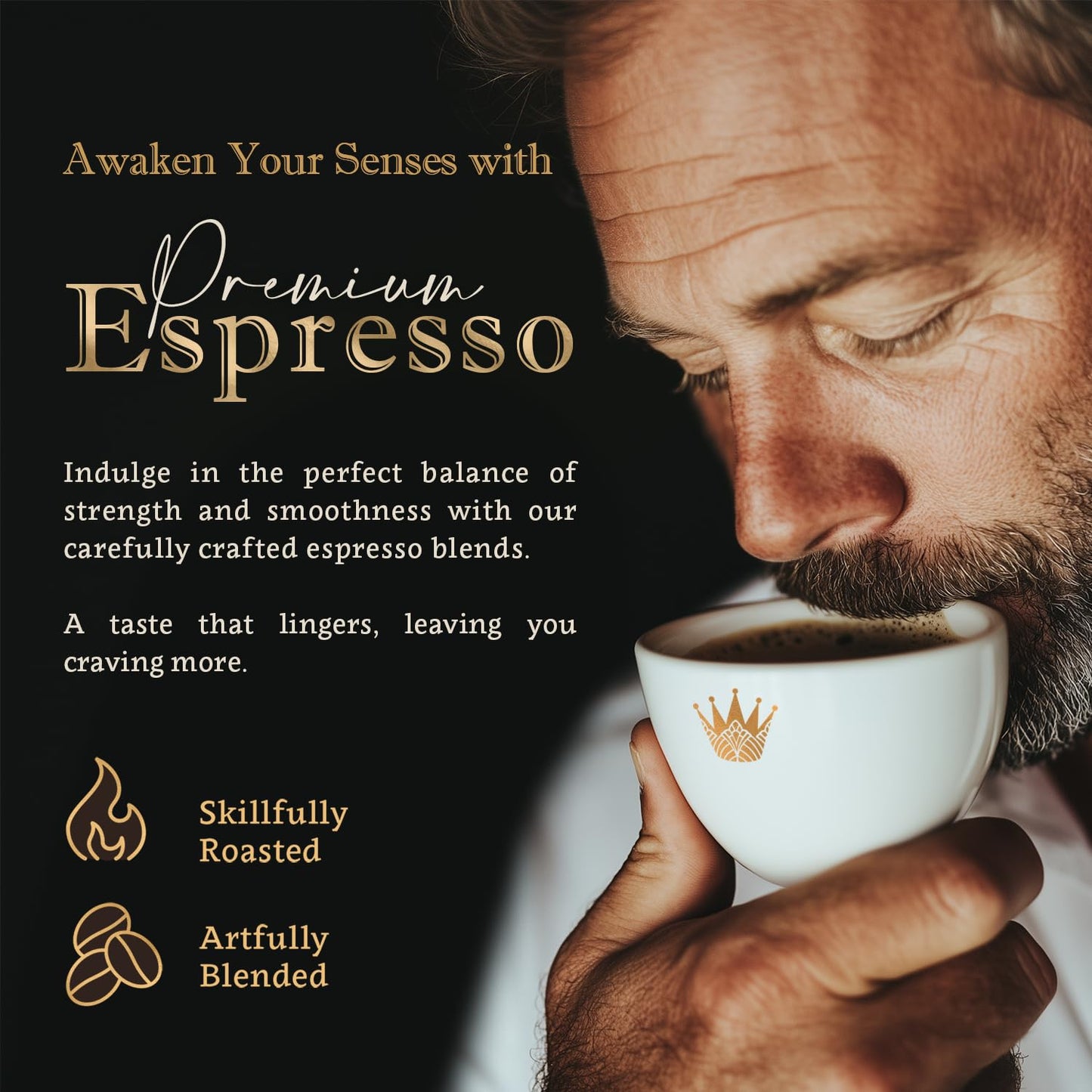 Espresso Coffee Beans - Medium Roast, Organic, Single Origin, 100% Arabica - Bold Flavor & Smooth Finish - Furious Espresso by Coffea Flavor
