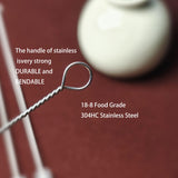 Straw Cleaner Brush Extend 10inch, Straw Brush Cleaner with Nylon Bristles, Reusable Straw Cleaner for Glass Straw/Water Bottles and Pipes.