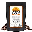 Happy Gut Coffee - Doctor-Formulated, Organic Medium-to-Dark Roast Coffee - Gut-Friendly - Gentle on Stomach - Rich Flavor, Gluten-Free, No Bitterness