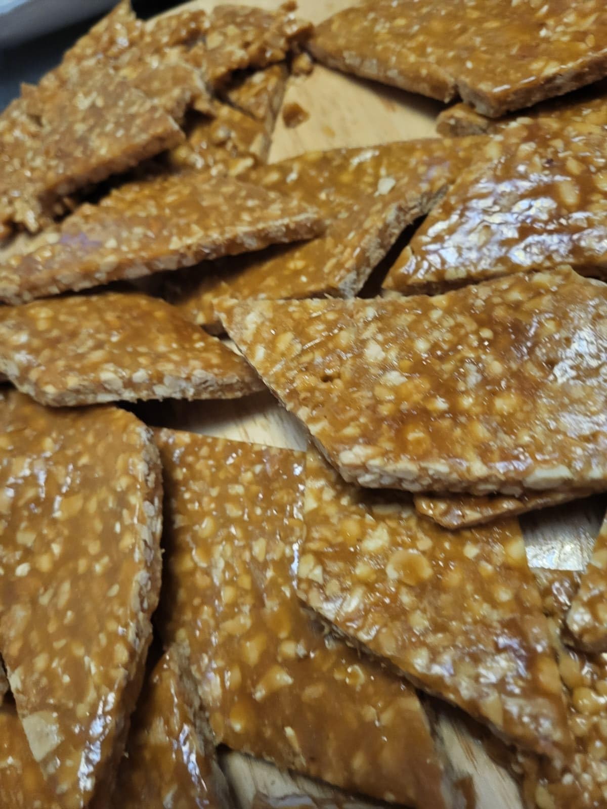 Nkatie Cake, Ghana Style Peanut Brittle 8 oz pack