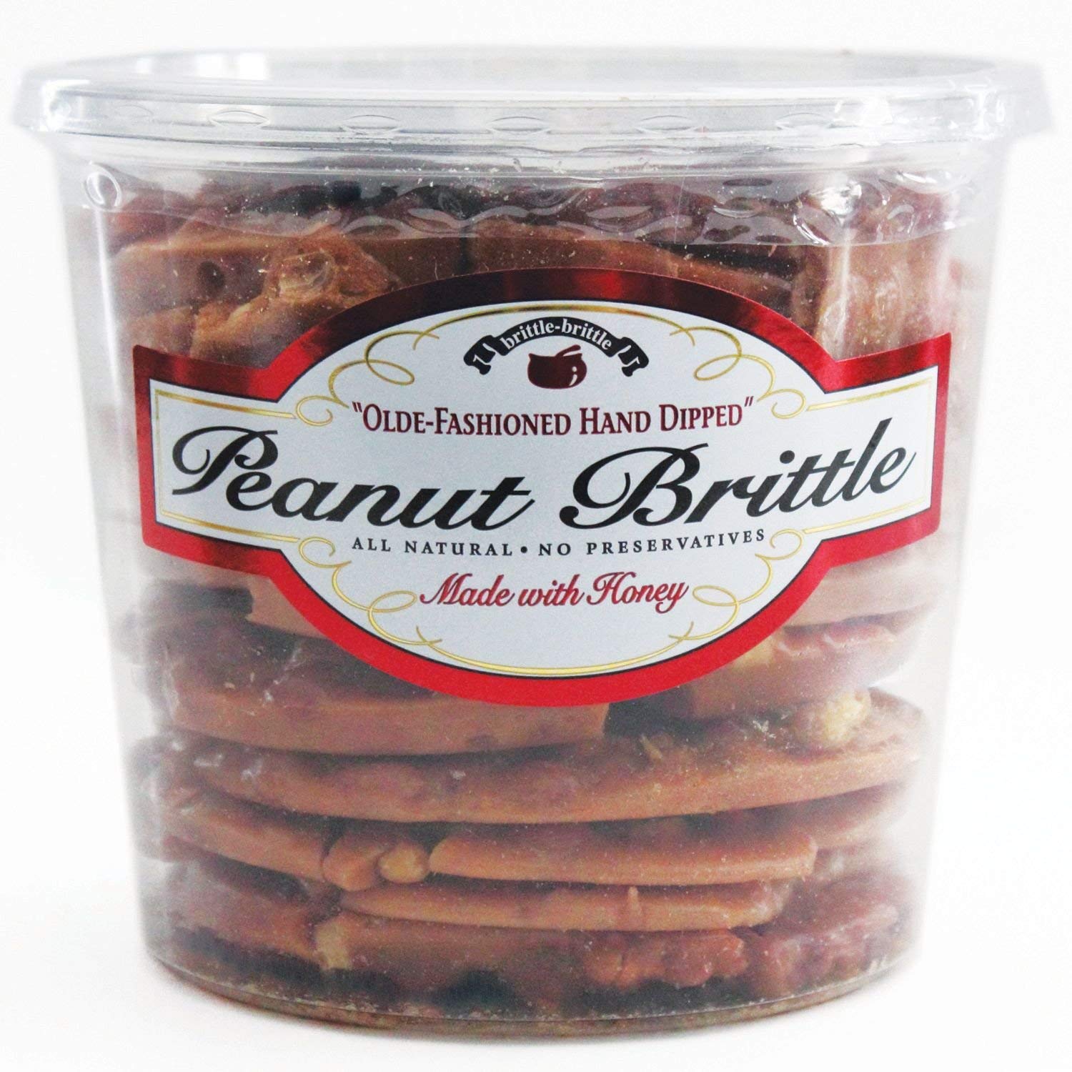 Brittle-Brittle Peanut Brittle, 42 Oz, 3 Pack