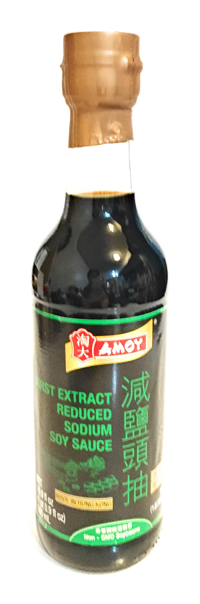 Amoy First Extract Reduced Sodium Soy Sauce 16.9 Fl Oz(2 Pack)