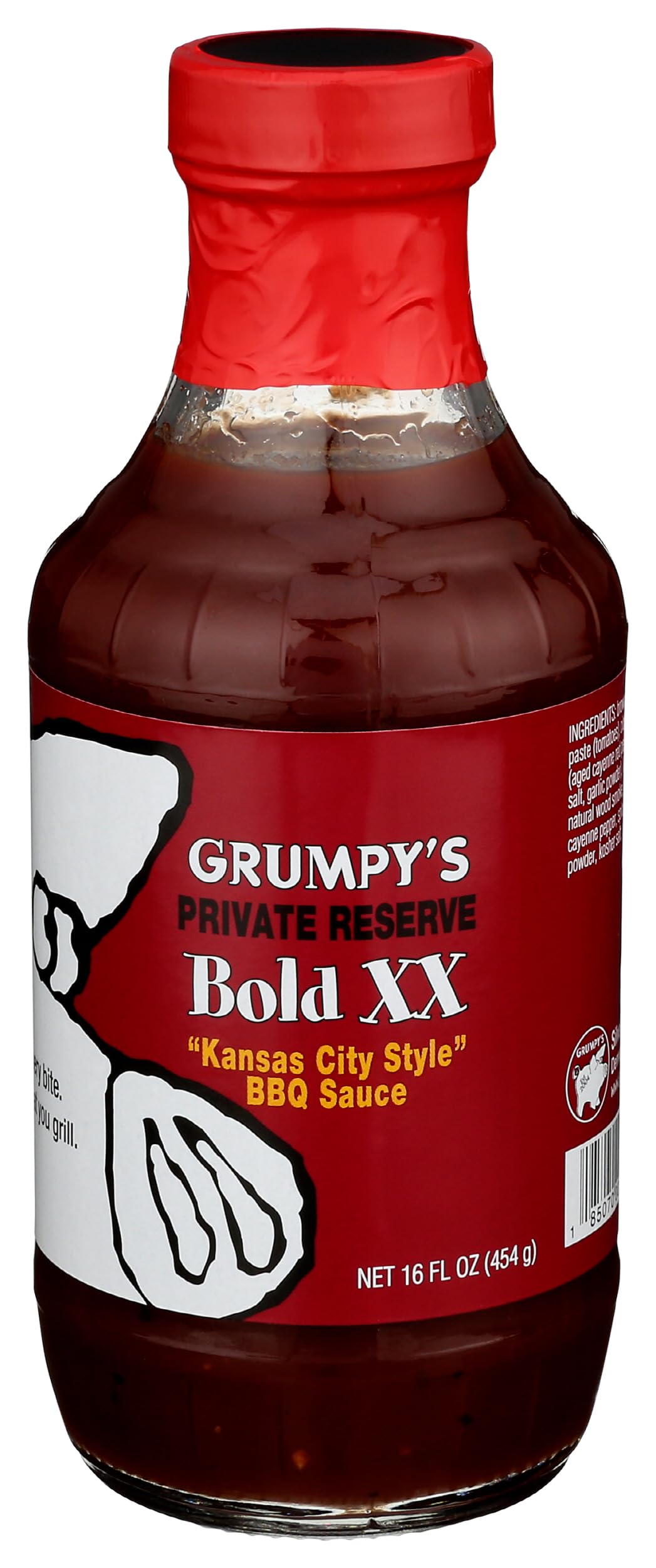 Grumpy's, BBQ Sauce Kansas City, 16 Fl Oz
