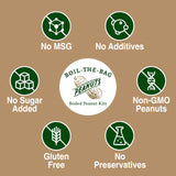 Boiled Peanuts Kit | Contains Premium In Shell Peanuts, Salt, and Unique Seasoning Blend in a Muslin Cooking Bag | 4 Kits of Cajun Flavor