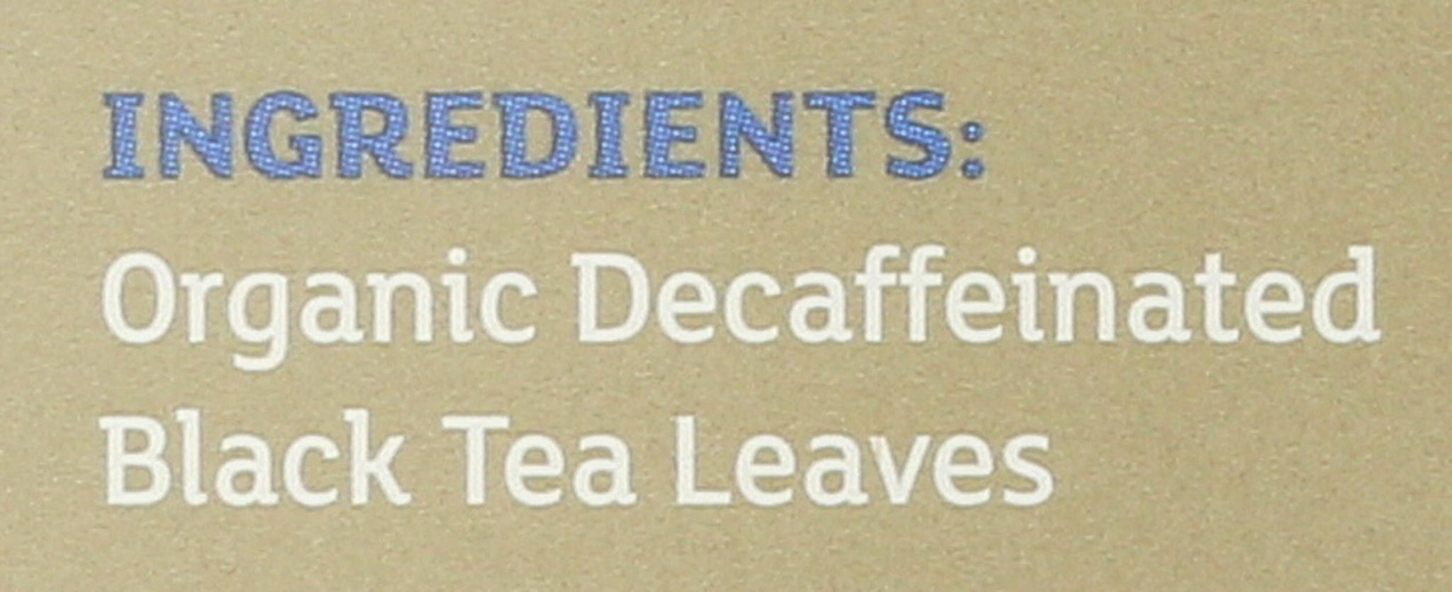 EQUAL EXCHANGE Organic English Breakfast Decaf, 20 CT