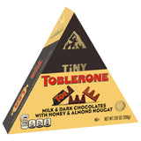 TOBLERONE Tiny Assorted Chocolate Bars Variety Pack (Milk & Dark), 1 Gift Box (25 Pieces)
