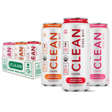 CLEAN Cause Zero Sugar Variety Pack Yerba Mate Tea Sparkling, USDA Organic Energy Drink Alternative, Zero Calorie, 160mg Natural Caffeine, Soda