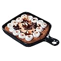 Skillet Cookie with Chocolate and Marshmallow Realistic Food Vegetable Wax Candle