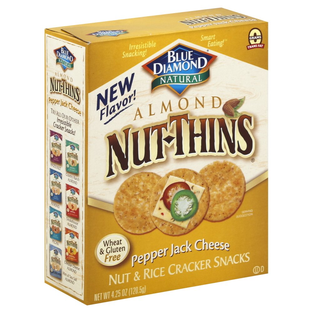 BLUE DIAMOND CRACKER NUT THIN PPPR JK, 4.25 OZ