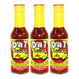 D.a.T. SaUcE, The True Louisiana Original, Gluten Free, No MSG, No Preservatives, All Natural, Modern Mild Cajun Spices & Flavors, 5 oz (3 Pack)