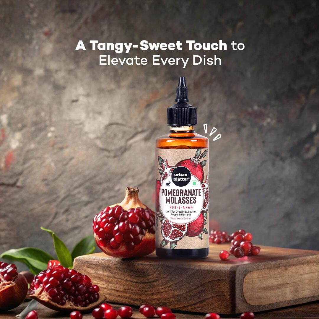 Urban Platter Pomegranate Molasses, 200g [Rob-e-Anar, Premium Molasses]