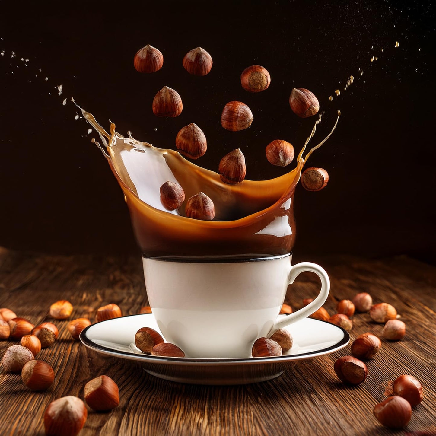 Fresh Roasted Coffee, Decaf Hazelnut Flavored 2 lb (32 oz), Medium Roast, Kosher, Ground 2 Pound (GROUND)