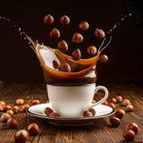Fresh Roasted Coffee, Decaf Hazelnut Flavored 2 lb (32 oz), Medium Roast, Kosher, Ground 2 Pound (GROUND)